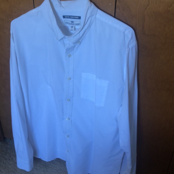 Xxl slim fit classic white button collar 1 pocket ❤️ Like 2 get price drop - Picture 7 of 7